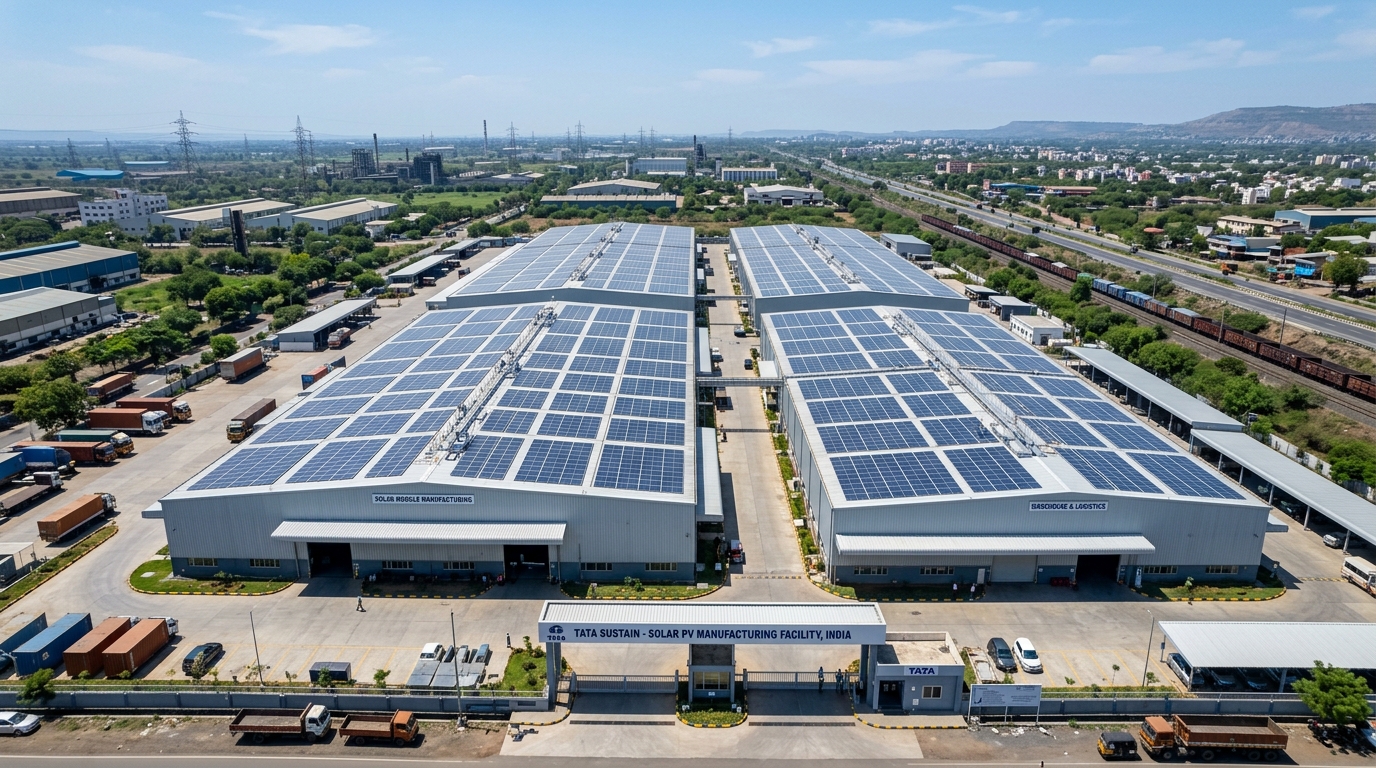 Industrial Solar installation in Narmadapuram Madhya Pradesh